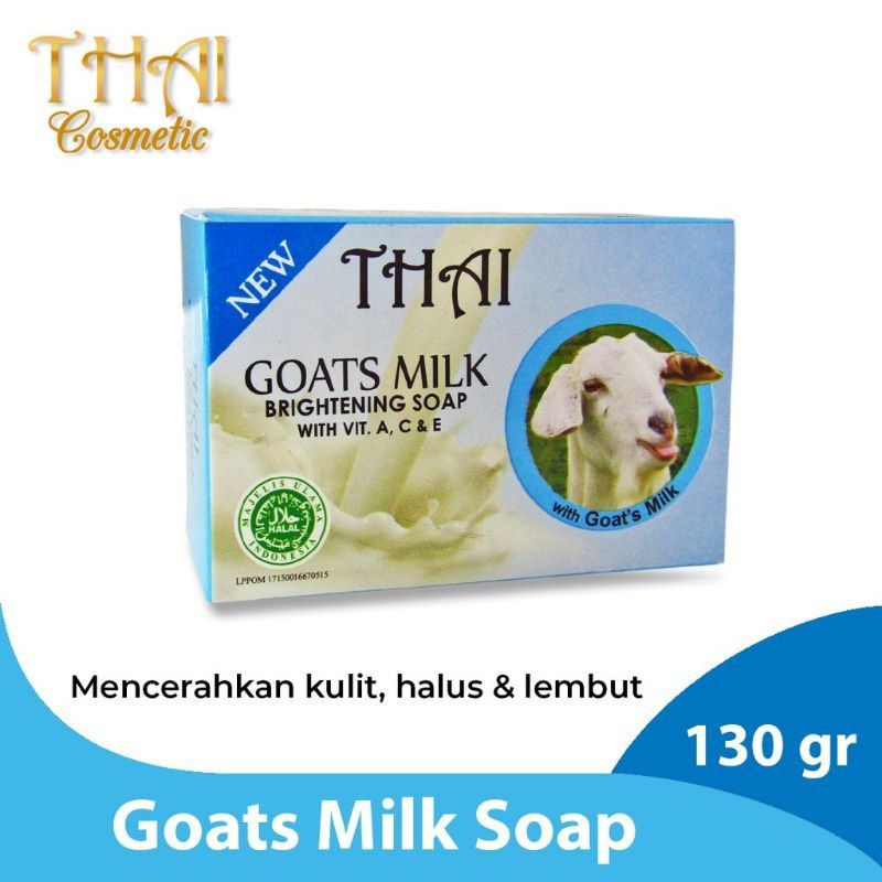 Jual Thai Goats Milk Bar Soap Sabun Batang Susu Kambing Gram