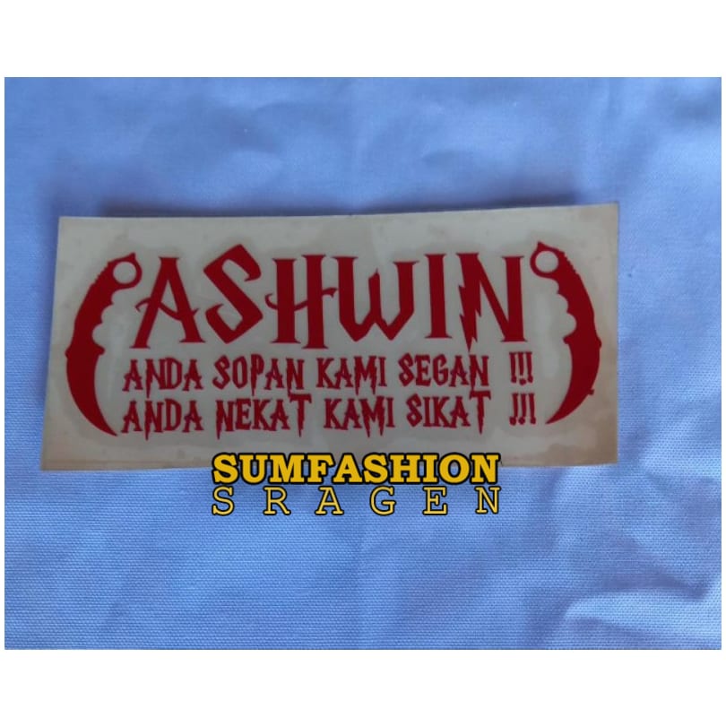 Jual Stiker Cutting Timbul Pshw Sh Winongo Pencak Silat Pshw