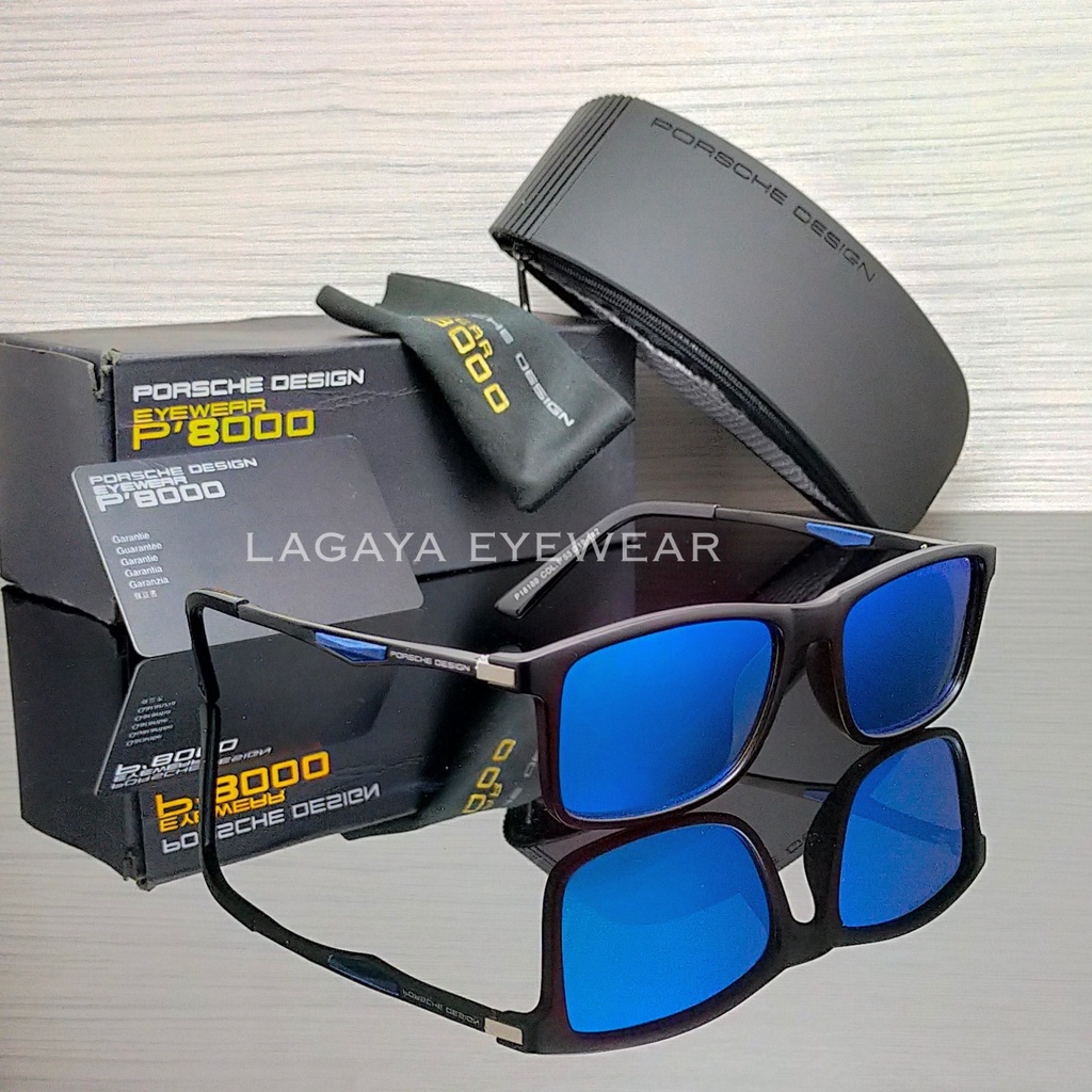 Jual Kacamata Porche Sport Fashion Anti Uv Protection Lensa