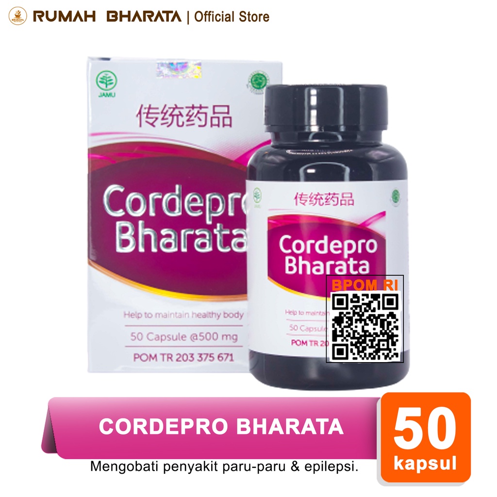 Jual Obat Epilepsi Penyakit Paru Cordepro Bharata Obat Herbal Super