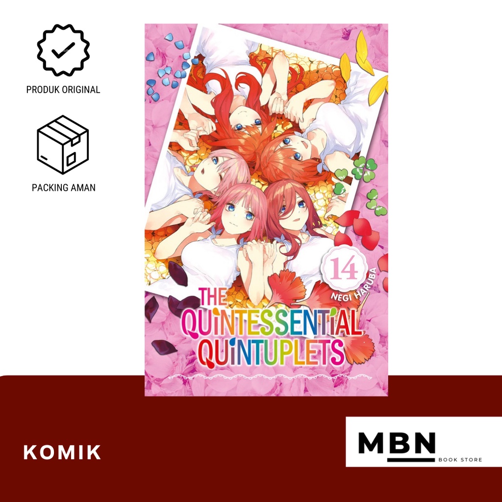 Jual Komik Seri THE QUINTESSENTIAL QUINTUPLETS Vol 1 14 Ori Shopee