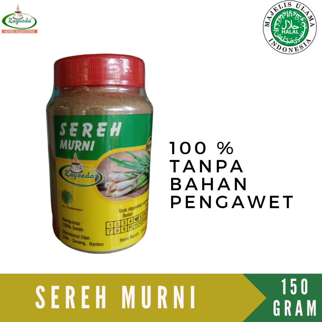 Jual Sereh Bubuk Murni Sereh Bubuk Minuman Lemongrass Powder