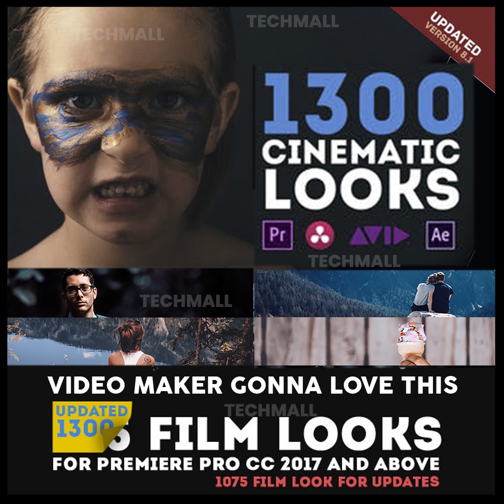 Jual Ns Cinematic Looks Luts Color Presets Pack For Premiere Pro