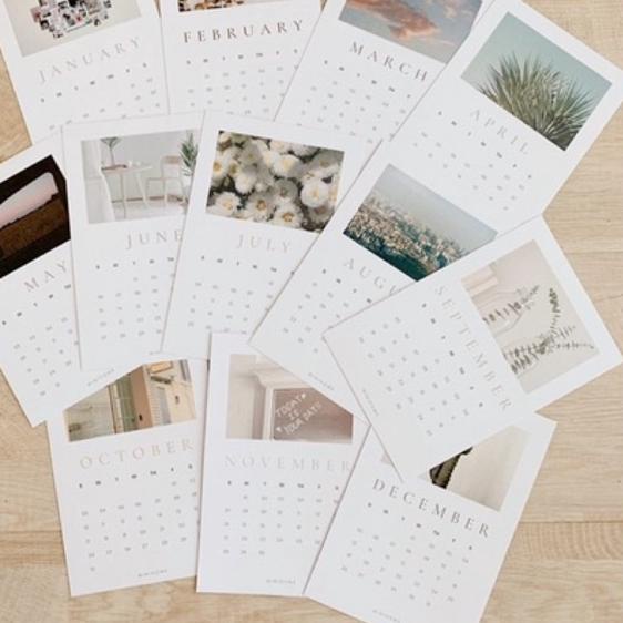 Jual Calendar Wall Postcard Kalender Wallpaper Decor Aesthetic