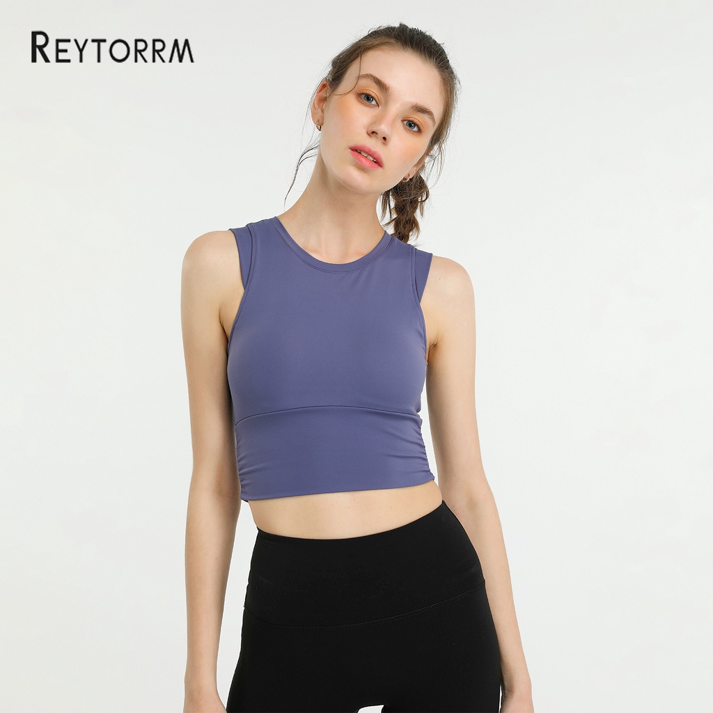 Jual Reytorrm Sport Bra Push Up Bh Pakaian Olahraga Kekuatan Tinggi