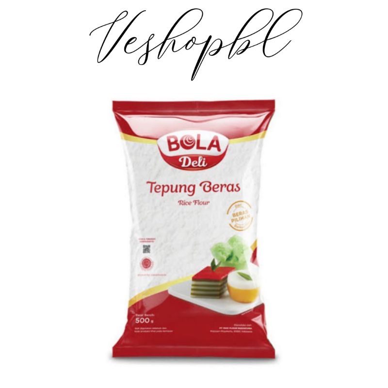 Jual Tepung Beras Bola Deli 500g Shopee Indonesia