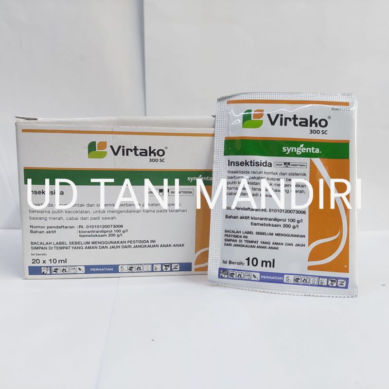 Jual INSEKTISIDA VIRTAKO 300 SC 10 Ml 1 Sachet Shopee Indonesia