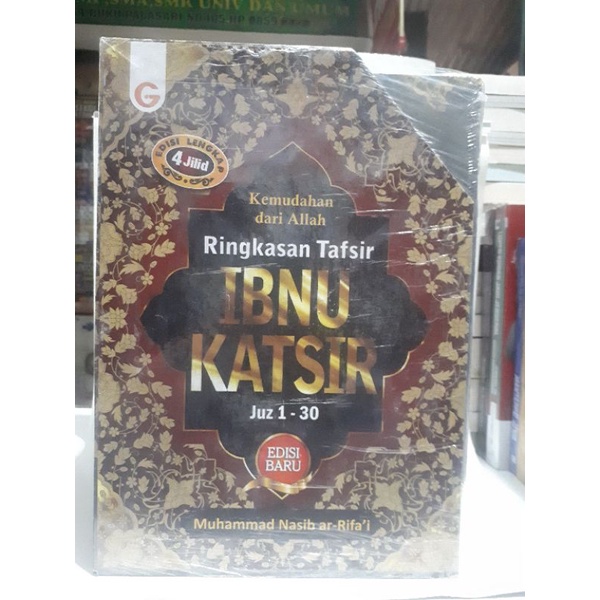 Jual Ringkasan Tafsir Ibnu Katsir Juz 1 30 Edisi Lengkap 4 Jilid