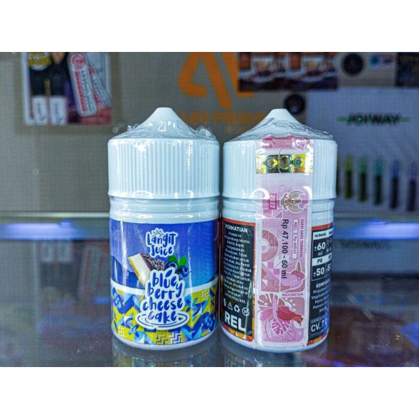 Jual Liquid Freebase 60ml Langit Juice Terbaru BLUEBERRY CHEESECAKE