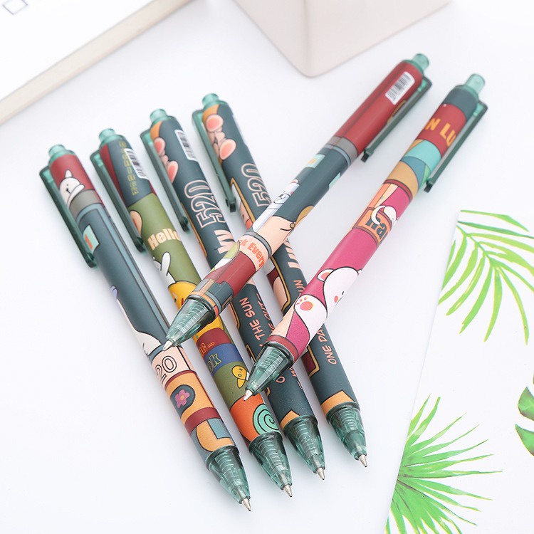 Jual 6pcs Pena Pulpen Pen Set Cetek Cetekan GM ST0294 Shopee Indonesia