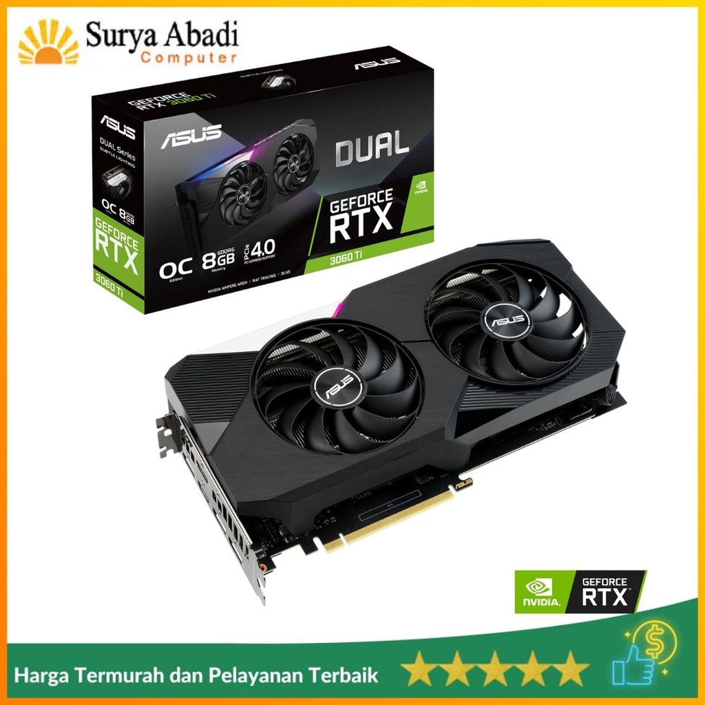 Jual Vga Asus Dual Rtx Ti V Oc Gb Gddr Dual Rtx Ti G V