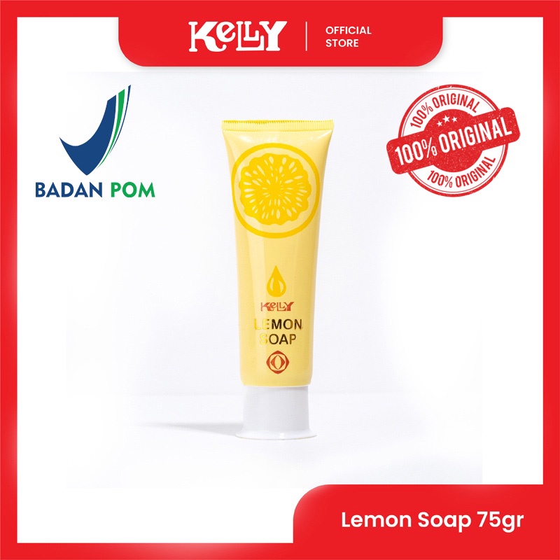 Jual Kelly Lemon Soap Gr Original Bpom Shopee Indonesia