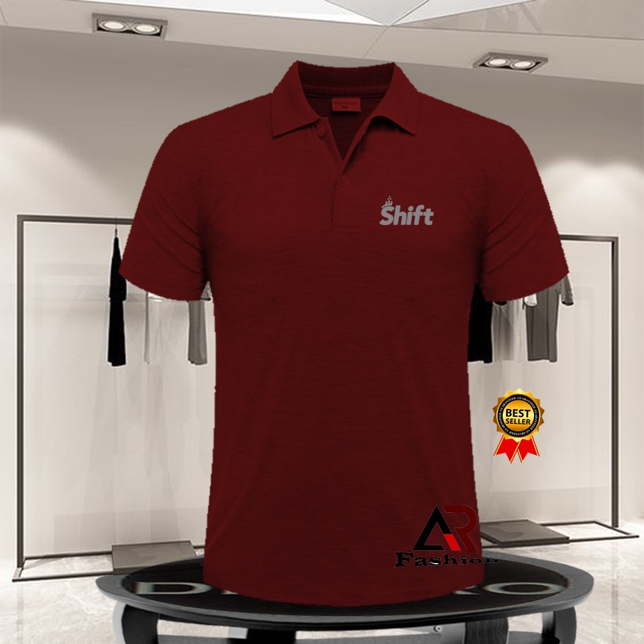 Jual Obral Kaos Polo Shirt Atasan Baju Kaos Kerah Pria Lengan