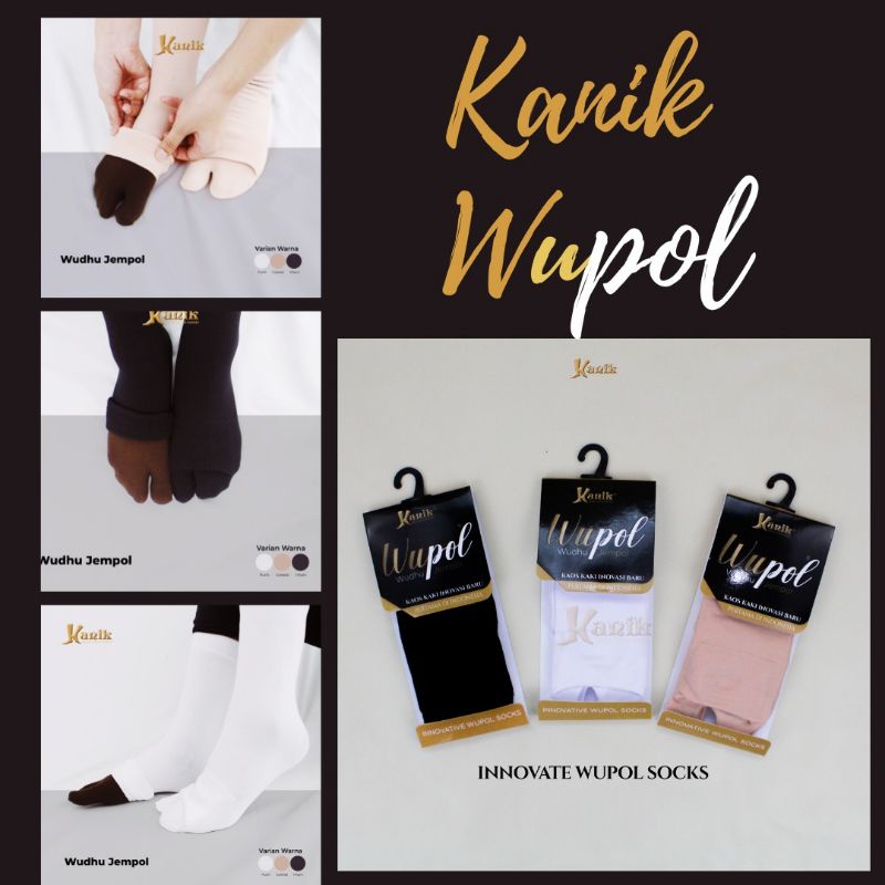 Jual Kaos Kaki Kanik Wudhu Jempol Wupol Shopee Indonesia