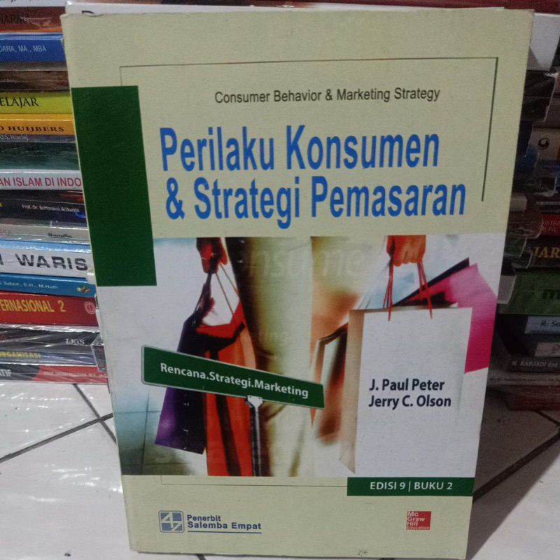 Jual Perilaku Konsumen Dan Strategi Pemasaran Buku 2 Edisi 9 By J Paul