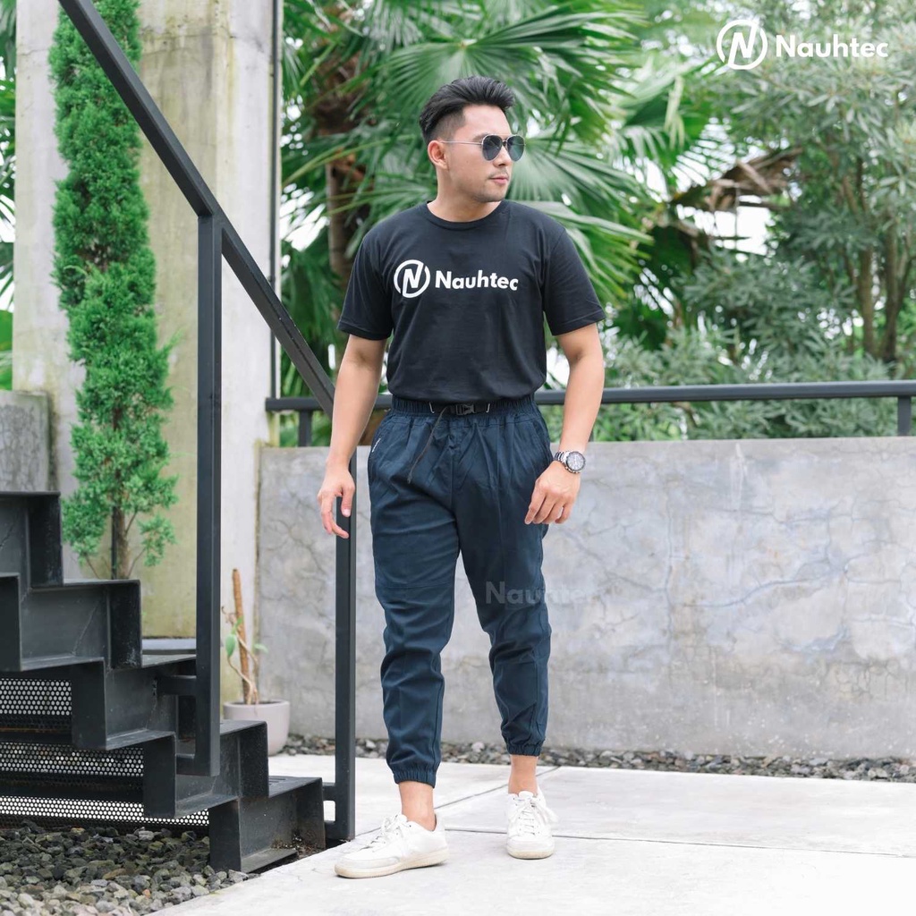 Jual Celana Jogger Pants Pria Katun Twill Stretch M L XL XXL 3XL