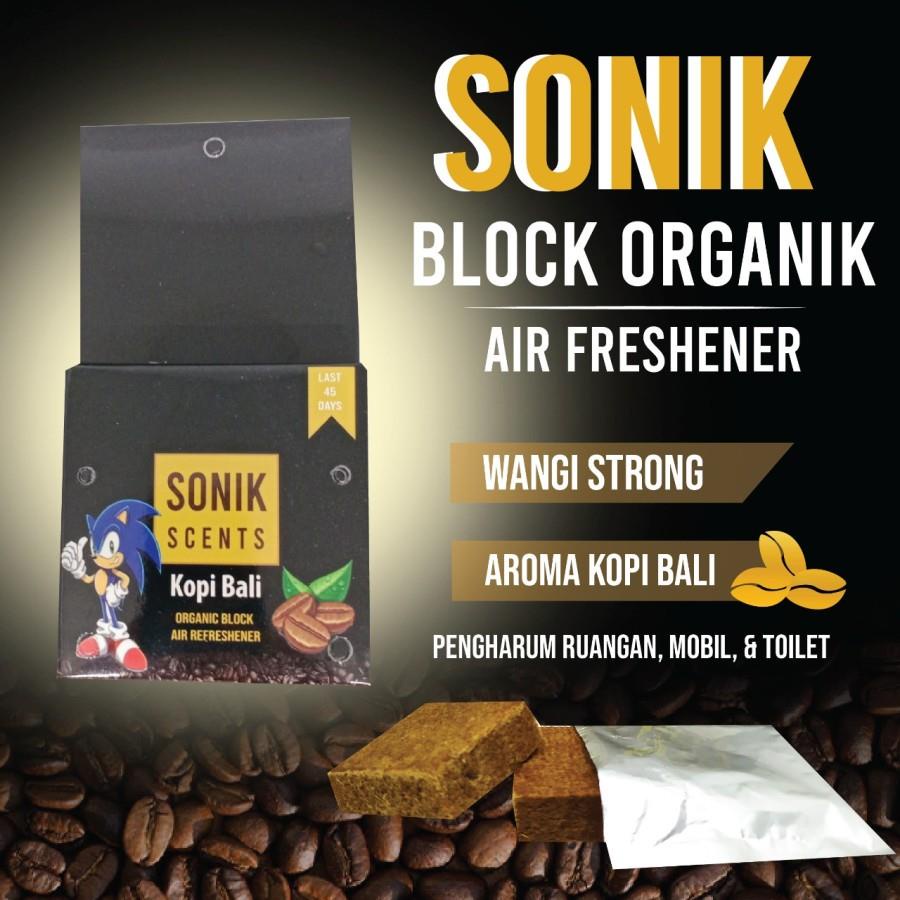 Jual Kopi Bali Organik Block Pengharum Coffee Mobil Ruangan Sonik