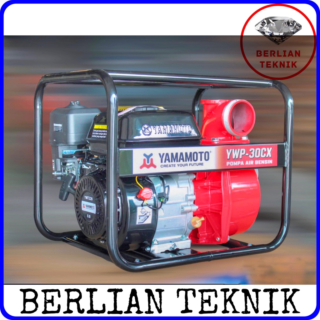 Jual Mesin Pompa Air Bensin Engine Water Pump Yamamoto YWP 30 CX 3