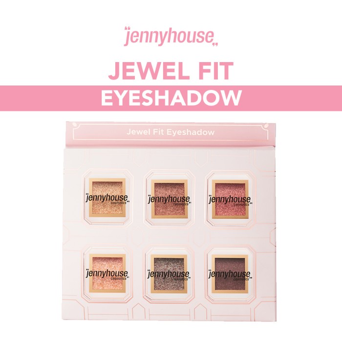 Jual Jenny House Jewel Fit Eye Shadow Gr Set Palette Eyeshadow