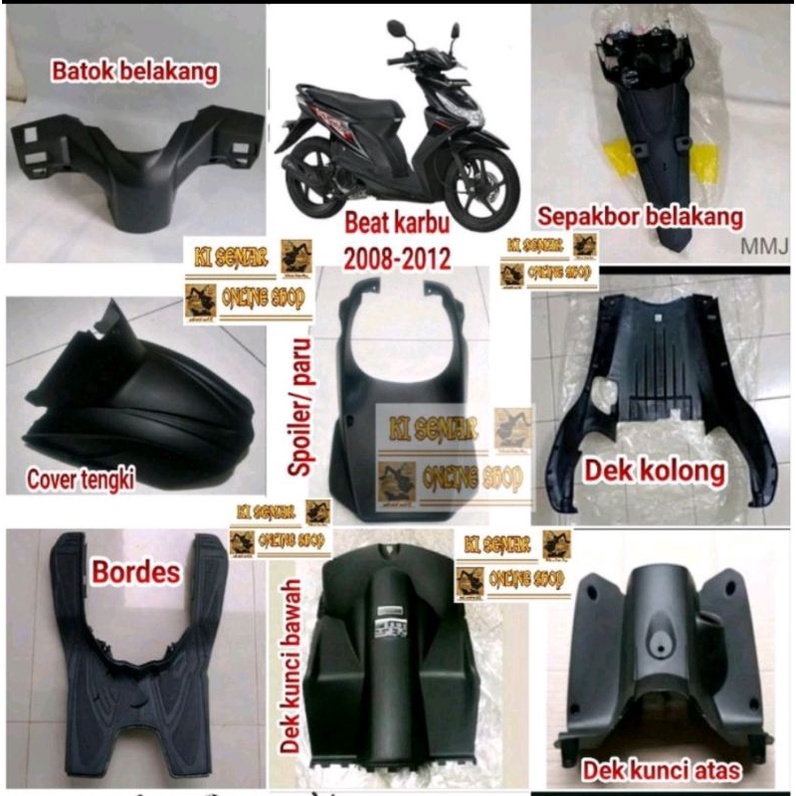 Jual Cover Bodi Body Kasar Kulit Jeruk Honda Beat Karbu Lama Full Set