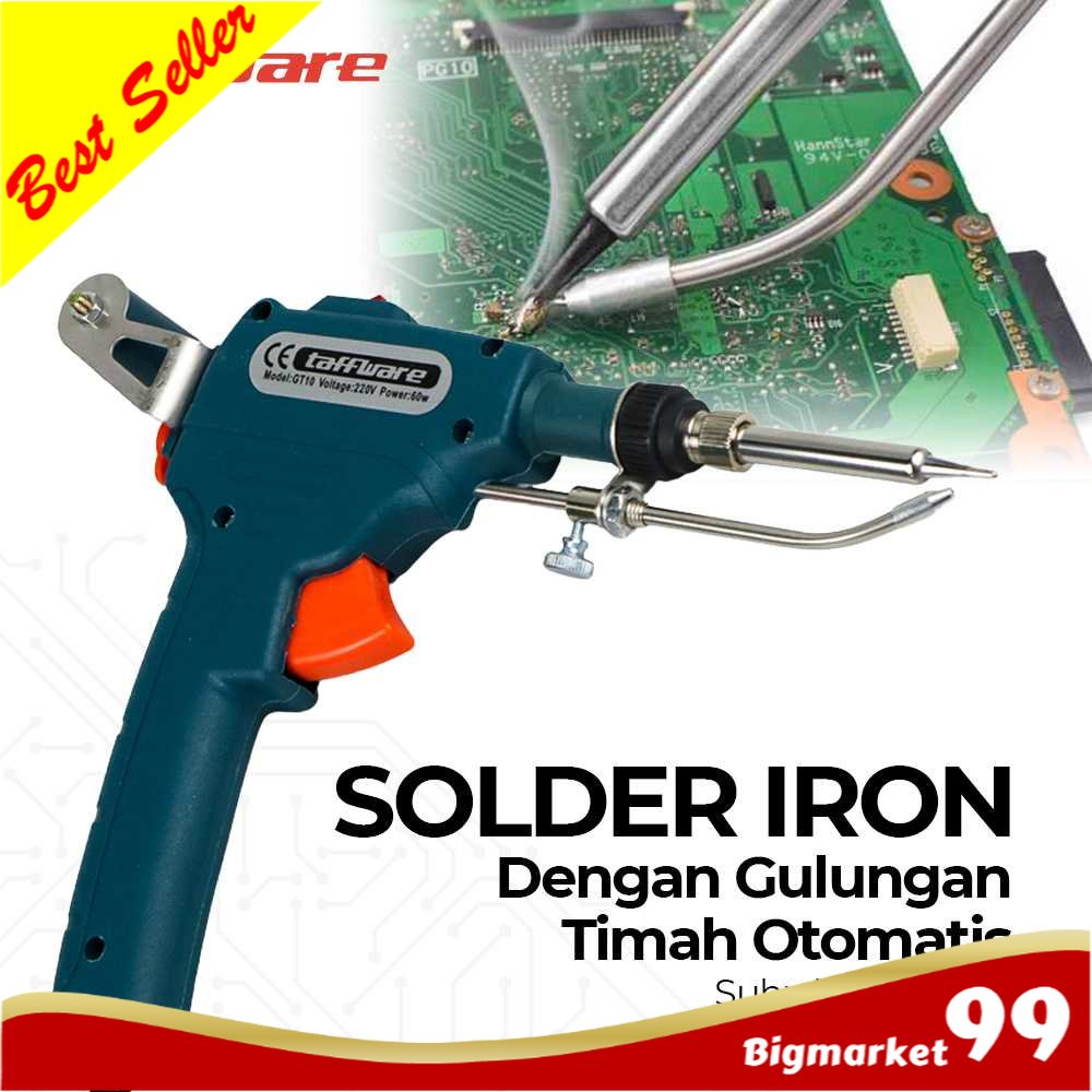 Jual Solder Listrik Timah Otomatis Iron Automatic Tin Gun W Shopee