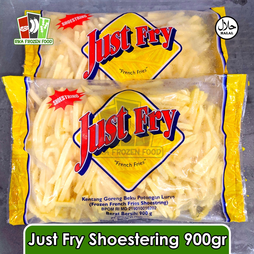 Jual Just Fry Shoestring Kentang Goreng 900gr Shopee Indonesia