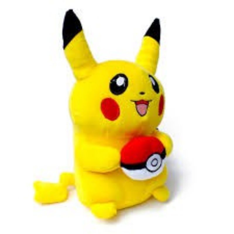 Jual Boneka Pikachu Pokemon Ball Ukuran 35cm Berlabel SNI Shopee