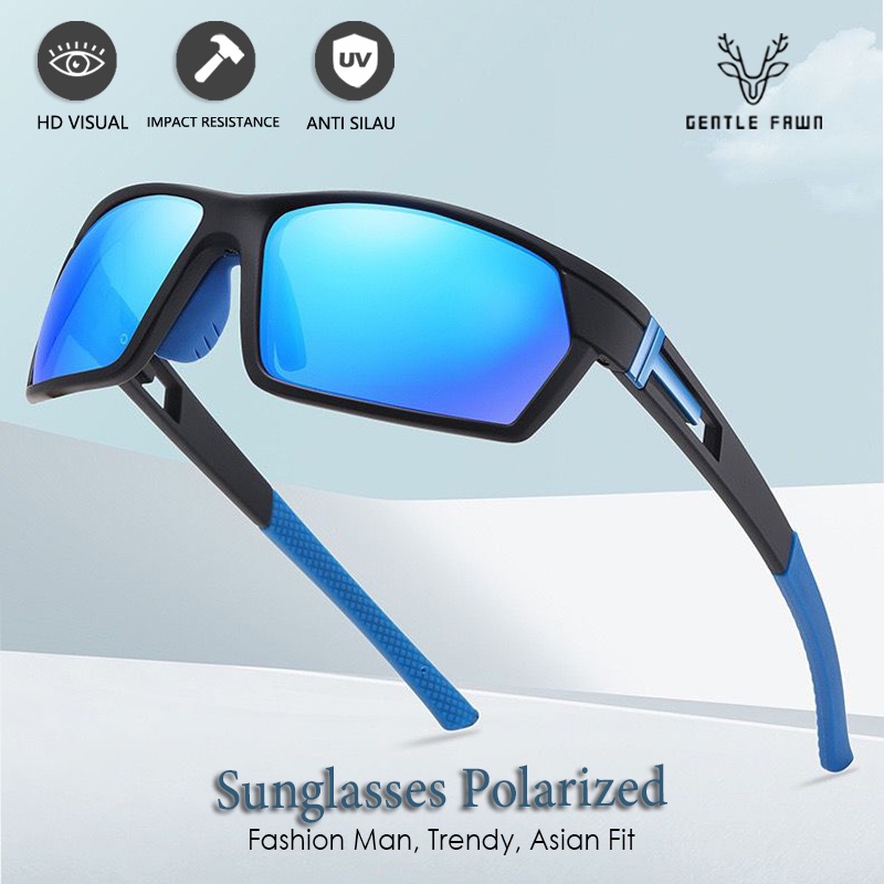 Jual Gentle Fawn Kacamata Hitam Sunglasses Polarized Anti Silau Model