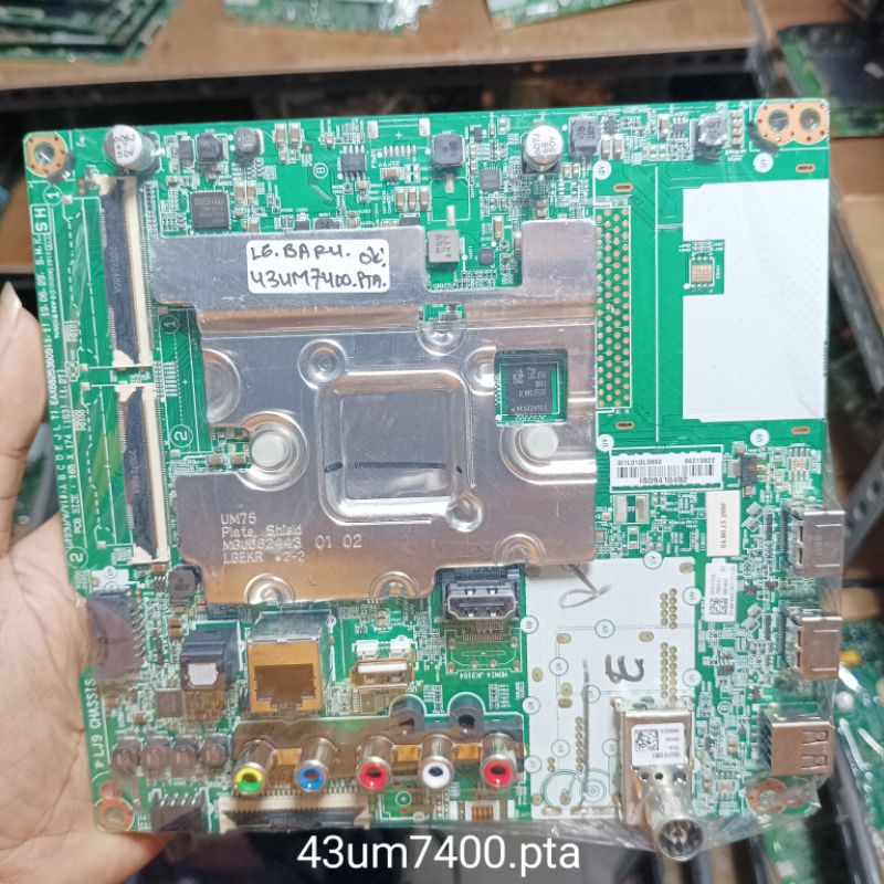 Jual MESIN TV LG 43UM7400 PTA MOTHERBOARD MAINBOARD MOBO MB TV