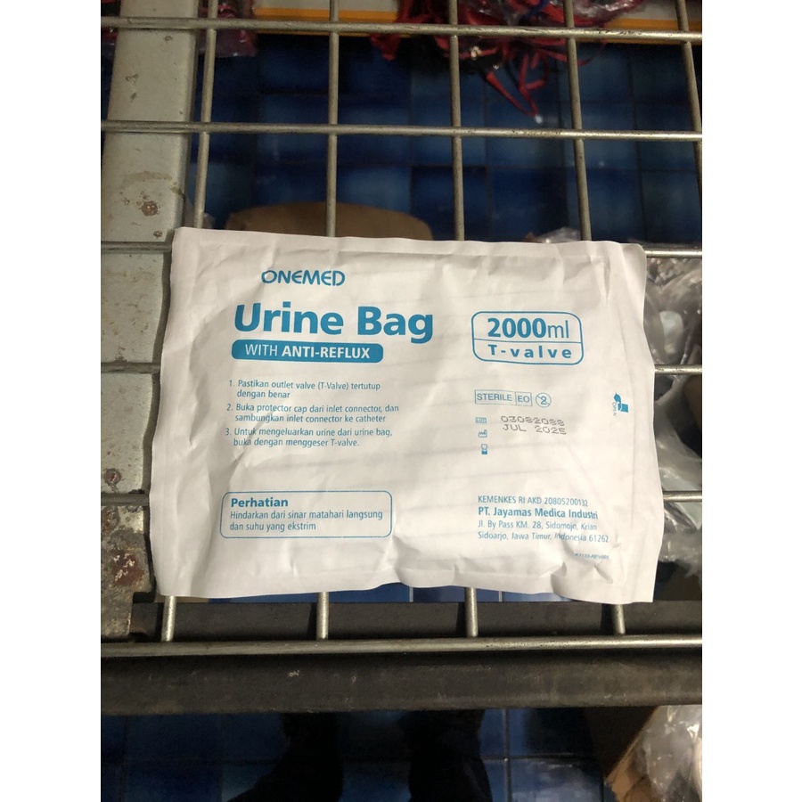 Jual Urine Bag OneMed 2 Liter T Valve Pcs Shopee Indonesia