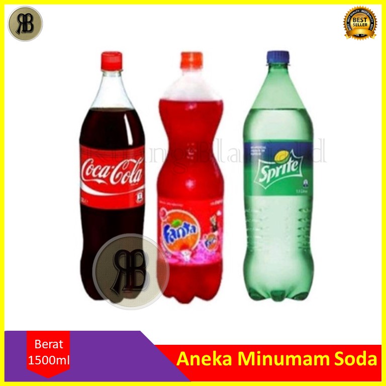 Jual ANEKA MINUMAN SODA 1500ml Fanta 1500ml Coca Cola 1500ml