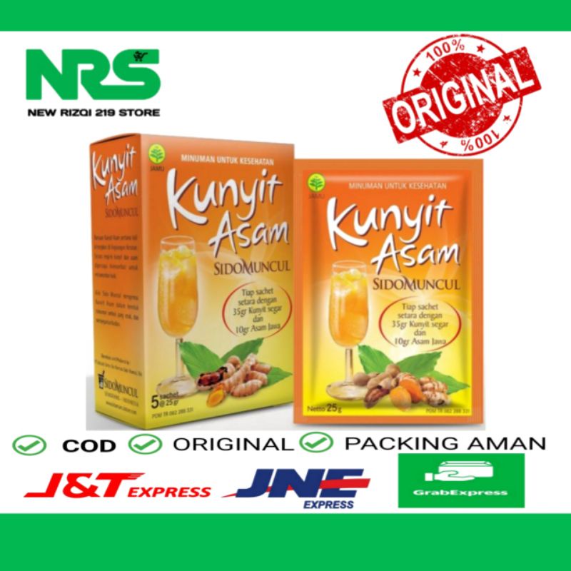 Jual Kunyit Asam Sido Muncul Minuman Herbal Tradisional Shopee Indonesia