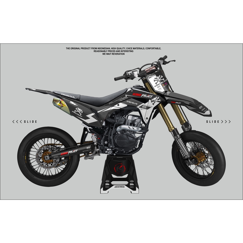 Jual Decal Crf 150 L Full Body Custom Design Kingproject Shopee Indonesia