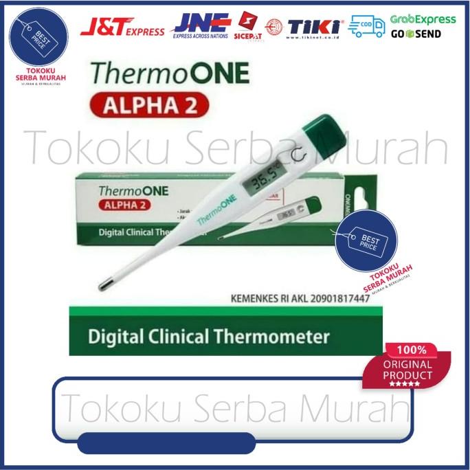 Jual Thermometer Digital Thermo One Alpha 2 OneMed Shopee Indonesia