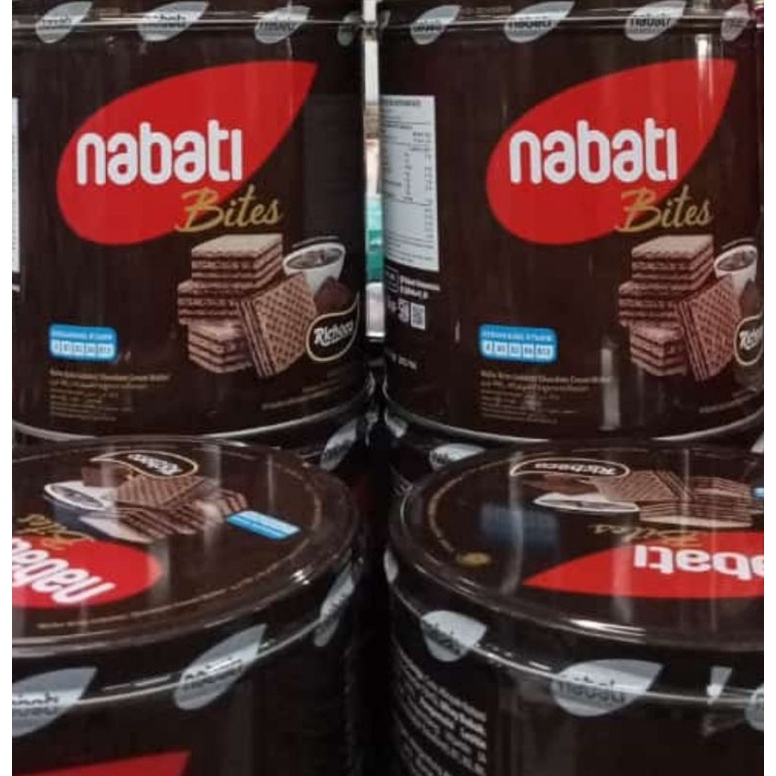 Jual Nabati Richoco Wafer Chocolate Kaleng G Shopee Indonesia