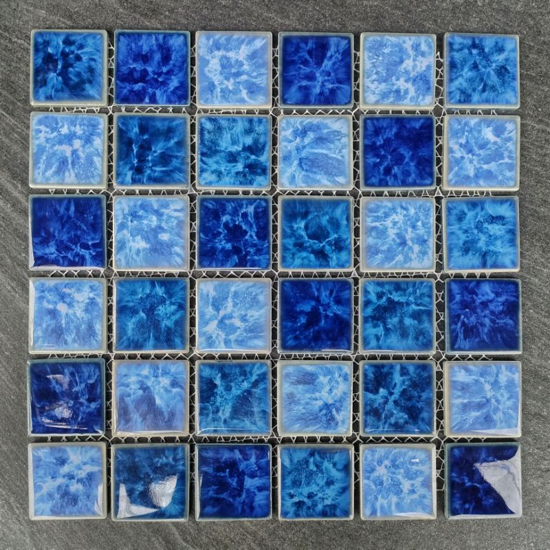 Jual Mosaic Keramik Kolam Renang Tipe SQ MIX 513 Supreme KW 1 Kuda