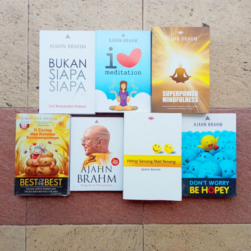 Jual ORIGINAL OBRAL BUKU MURAH BUKU AJAHN BRAHM BACAAN AGAMA BUDHA