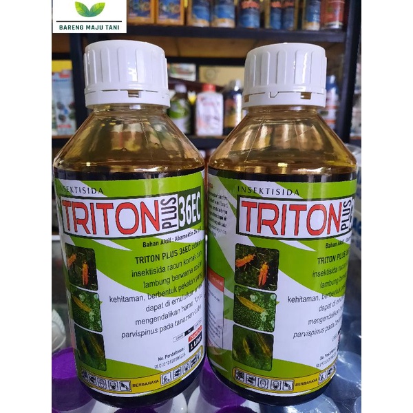 Jual Insektisida Triton Plus Ec Isi Liter Pembasmi Ulat Penggerek