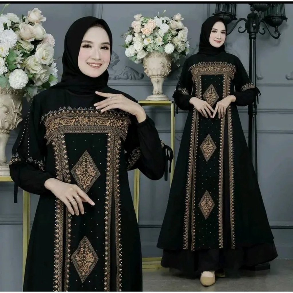 Jual Abaya Turki Terbaru 2023 Gamis Abaya Turkey Hitam Abaya Hitam