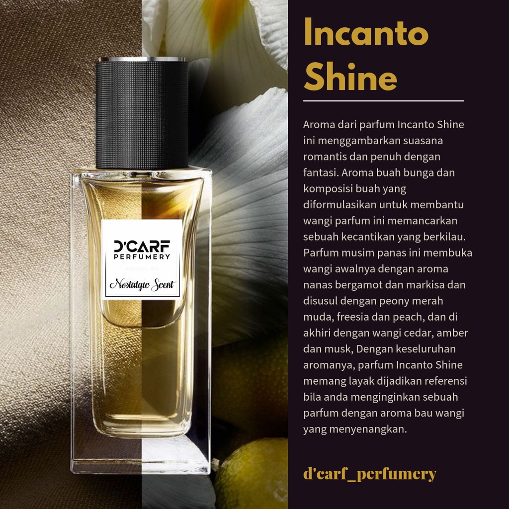 Jual Incanto Shine Parfum Elegant Tahan Lama Dan Awet Parfum Original