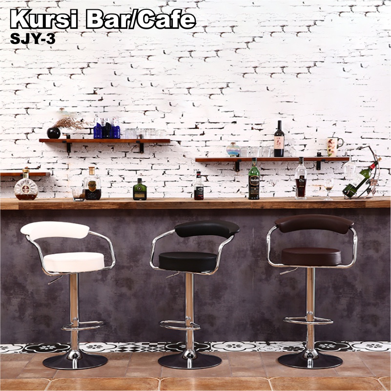 Jual Kursi Bar Hidrolik Persegi Kursi Bar Cafe Minimalis Multi Tempat