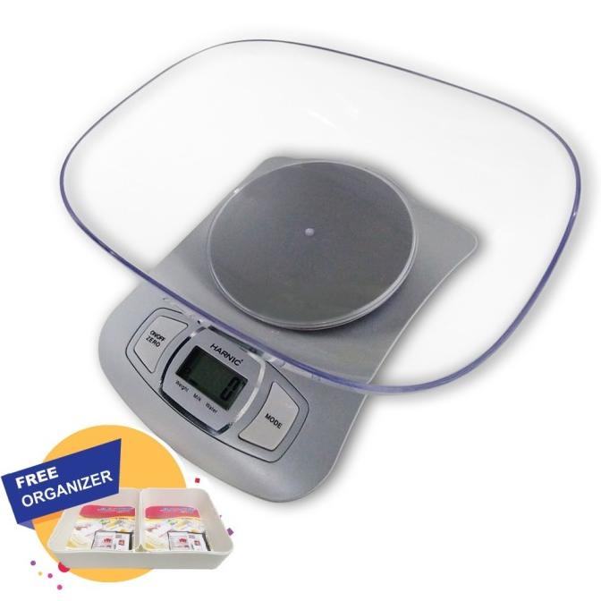 Jual Harnic Heles Timbangan Kue Digital Scale Dengan Mangkok HL