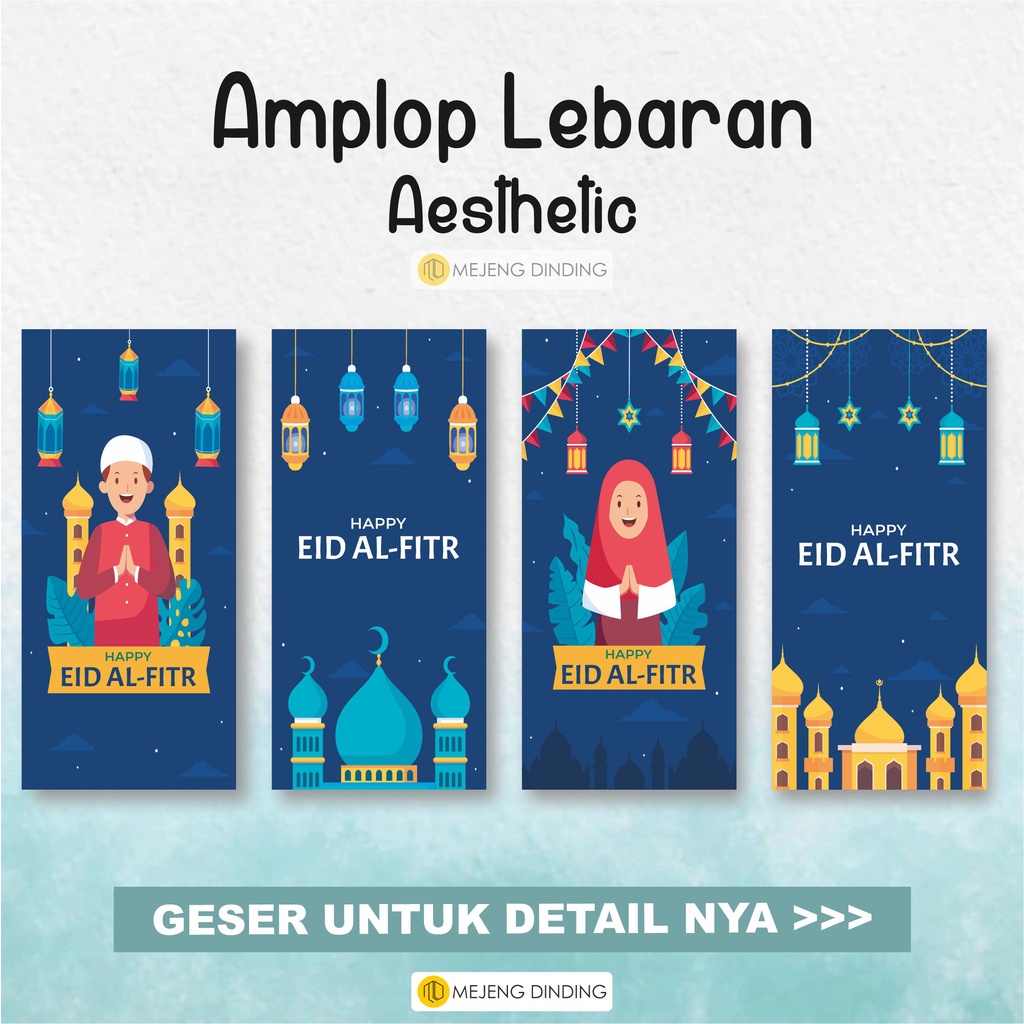 Jual Amplop Lebaran Aesthetic Isi Pcs Amplop Angpao Lebaran Idul