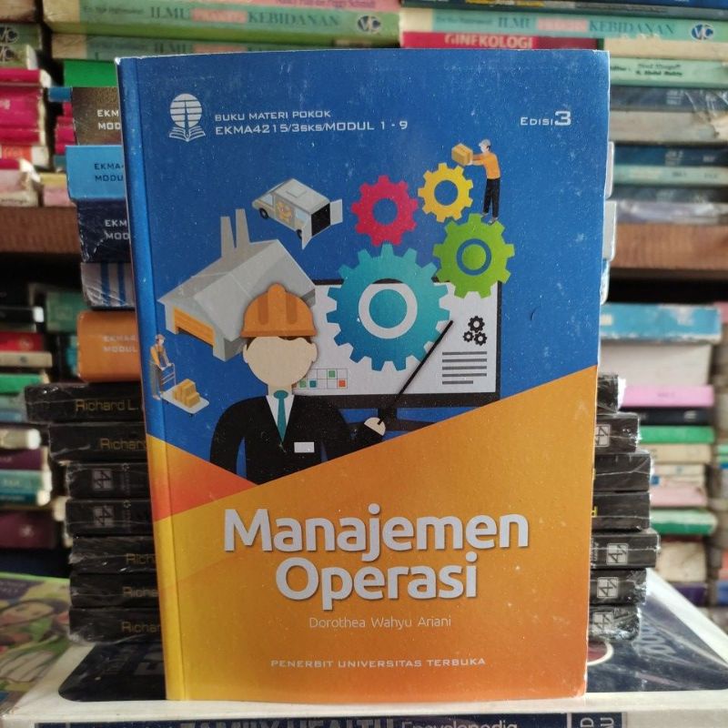 Jual Buku Manajemen Operasi Universitas Terbuka Original Shopee