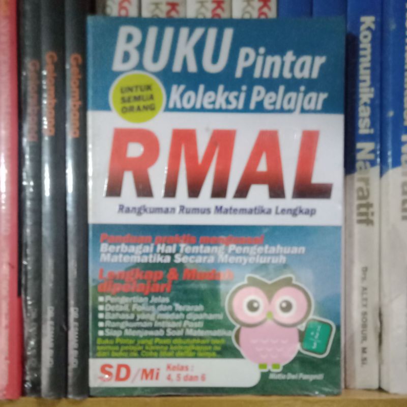 Jual Buku Pintar Koleksi Pelajar RMAL Rangkuman Rumus Matematika