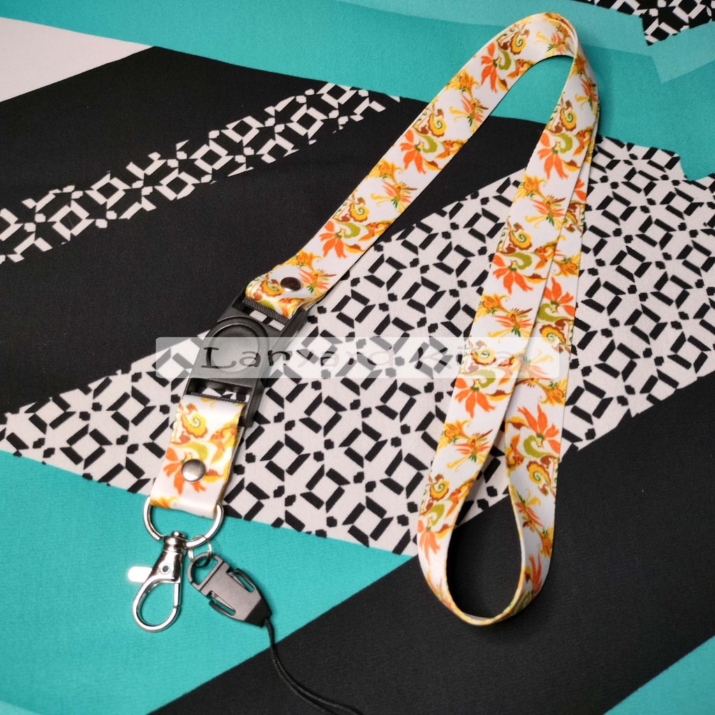 Jual Tali Lanyard Gantungan Hp Id Card Batik Shopee Indonesia