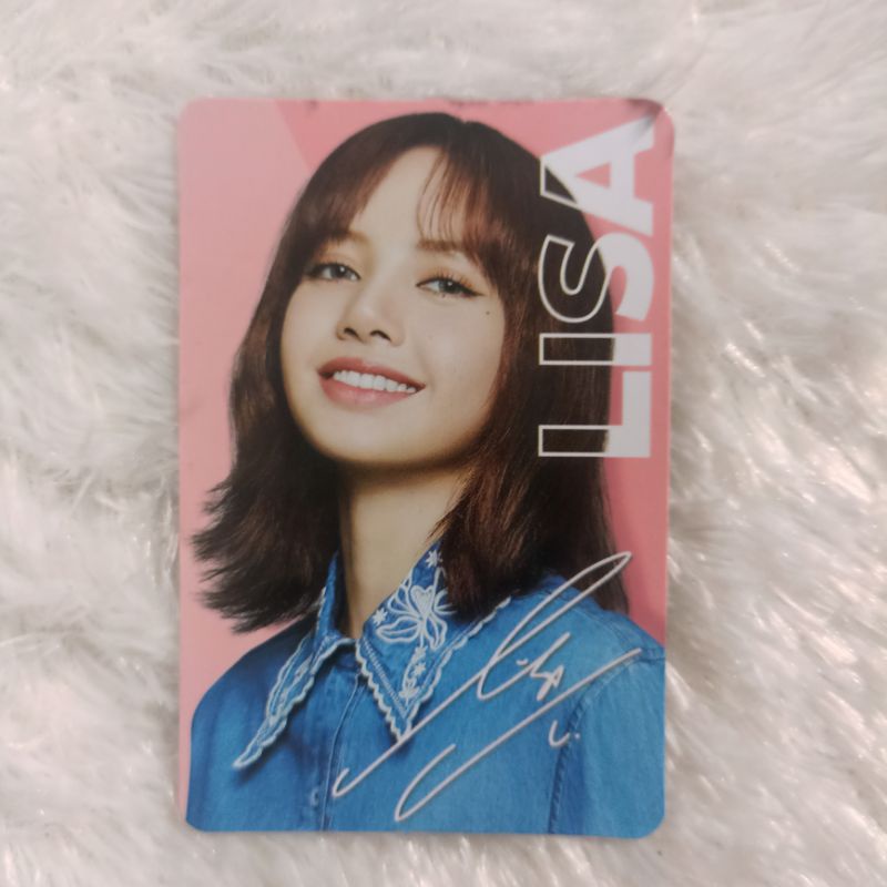 Jual OFFICIAL PHOTOCARD PC OREO LISA BLACKPINK Shopee Indonesia