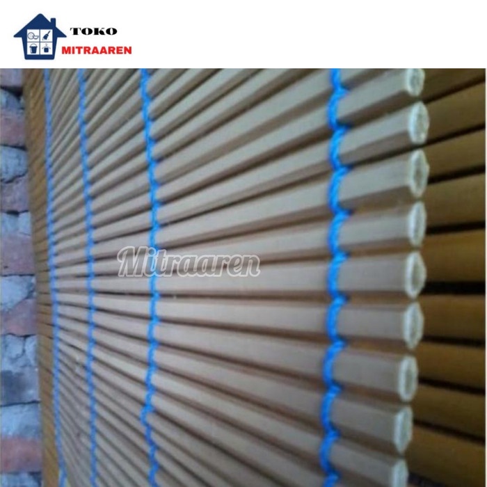 Jual Kerai Bambu Wide Tirai Bambu X Meter Shopee Indonesia