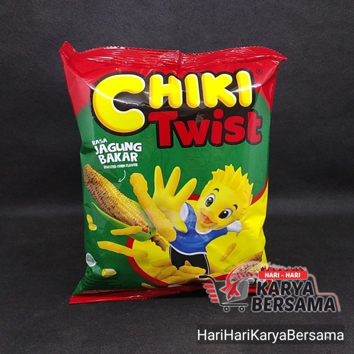 Jual Chiki Twist Roasted Corn Jagung Bakar Gr Shopee Indonesia