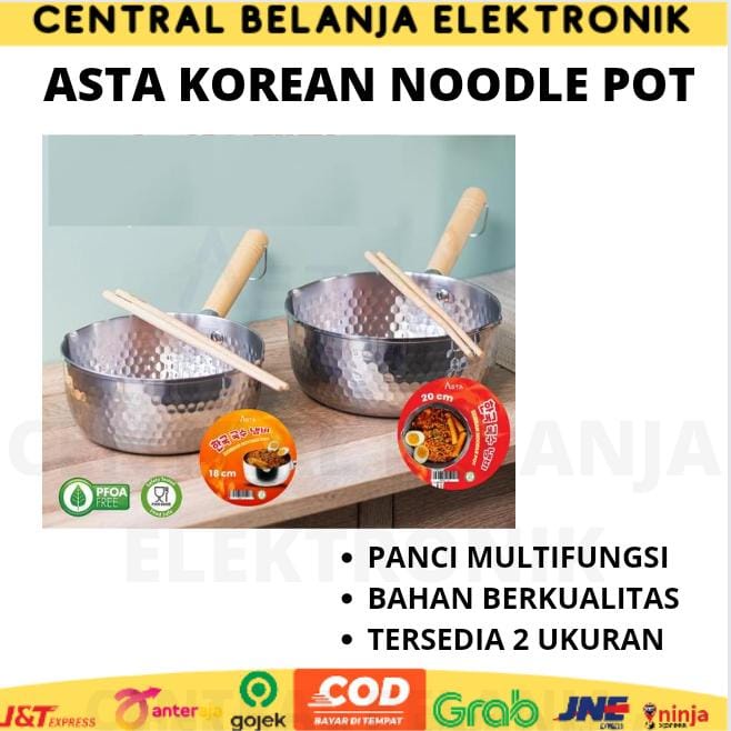 Jual Panci Mie Rebus Panci Susu Panci Asta Korean Noodle Pot Asta